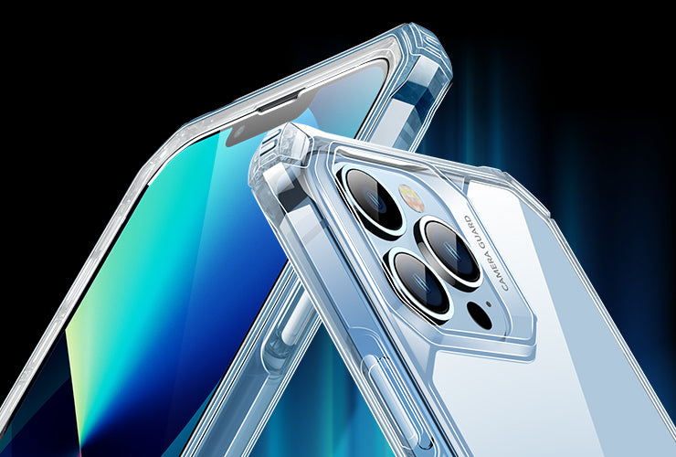 ESR iPhone 13 Pro Max Air Armor 360 Tough Case with Tempered Glass Set - Clear