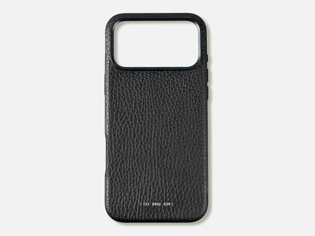 Grams(28) 121 MagSafe Leather Pebbled Case for iPhone 17 Pro Max