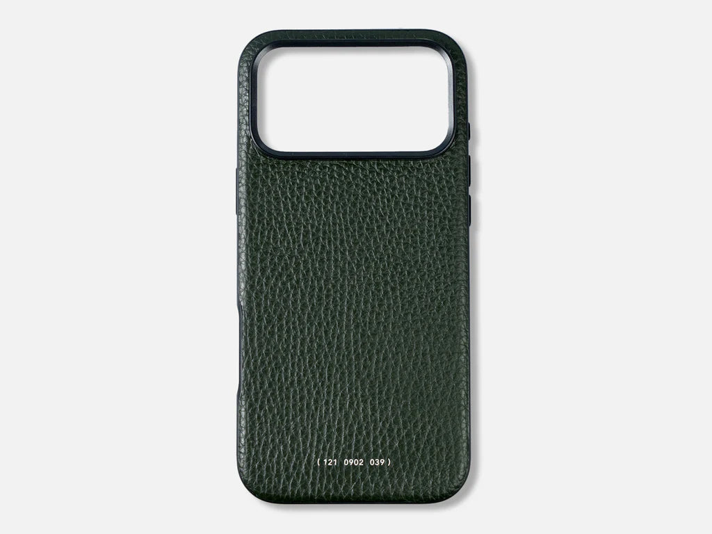 Grams(28) 121 MagSafe Leather Pebbled Case for iPhone 17 Pro Max