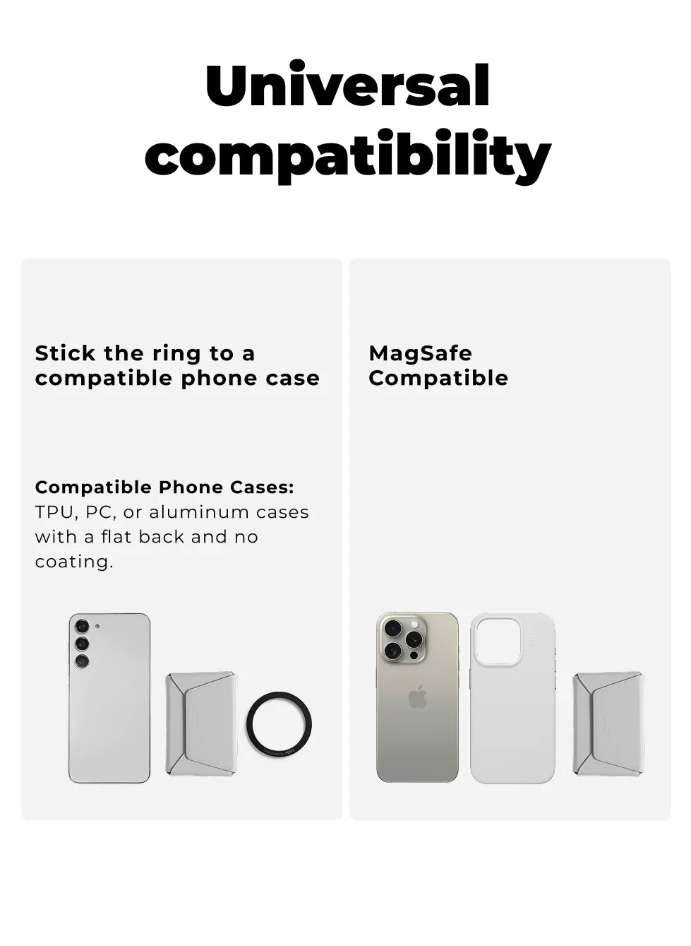 MOFT Snap Field Wallet with Stand/No Stand MOVAS™ (MagSafe Compatible)