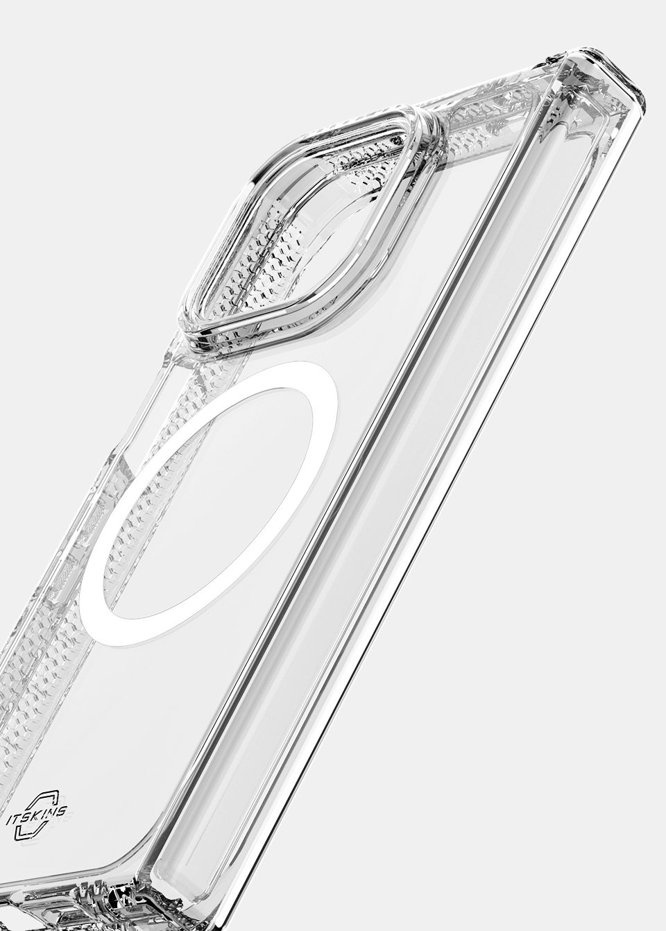 ITSKINS Google Pixel 11 Pro Fold Hybrid Clear Hinge (MagSafe Compatible) - Transparent