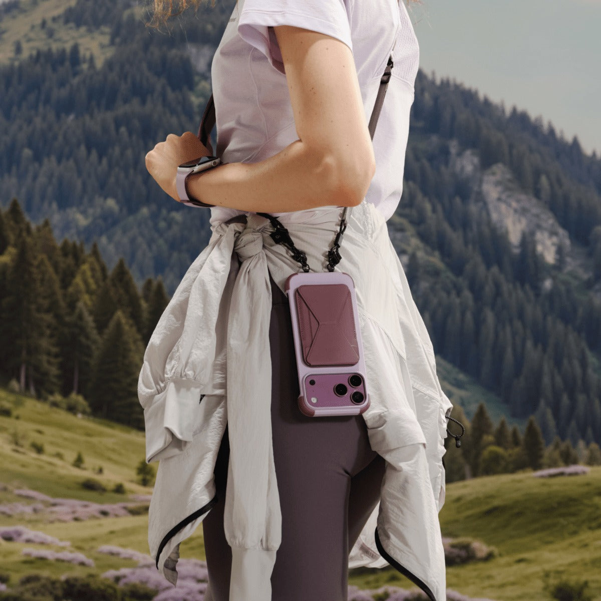 MOFT Adjustable & Self-Packable Phone Pouch Lanyard
