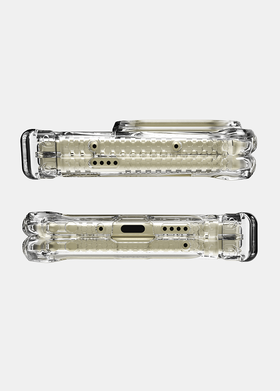 ITSKINS Google Pixel 11 Pro Fold Hybrid Clear Hinge (MagSafe Compatible) - Transparent
