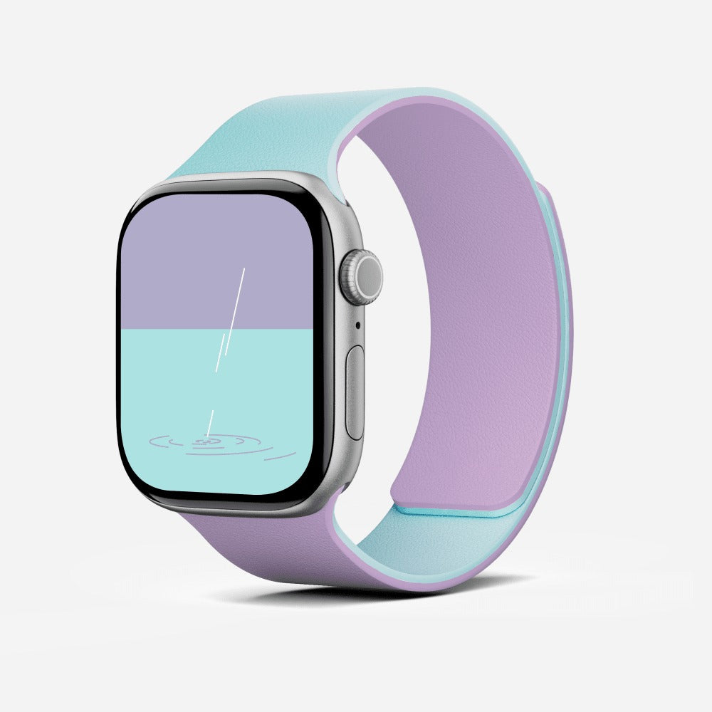 MOFT Snap Watch Band for Apple Watch 40mm/41mm/42mm & 44mm/45mm/46mm/49mm - Peony Aqua