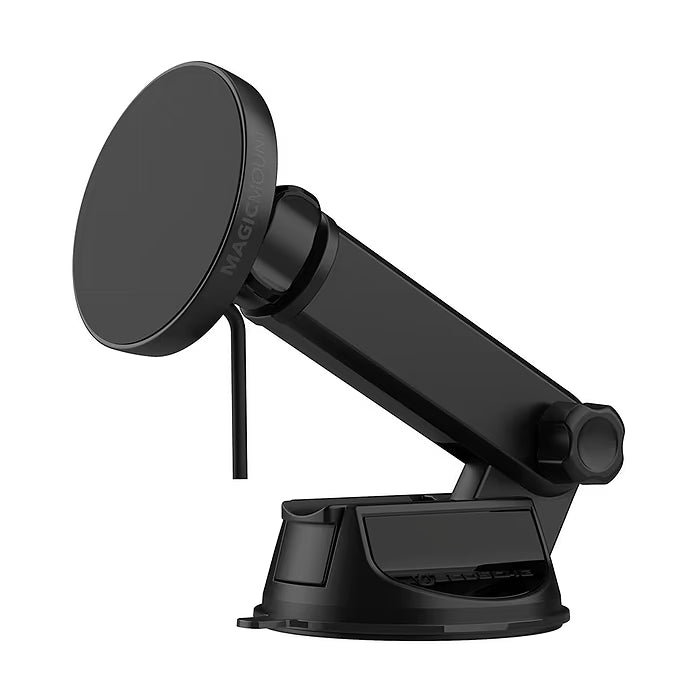 Scosche MagicMount Charge Pro Flip - 25W Qi2 Magnetic Wireless Car Charging Phone Mount