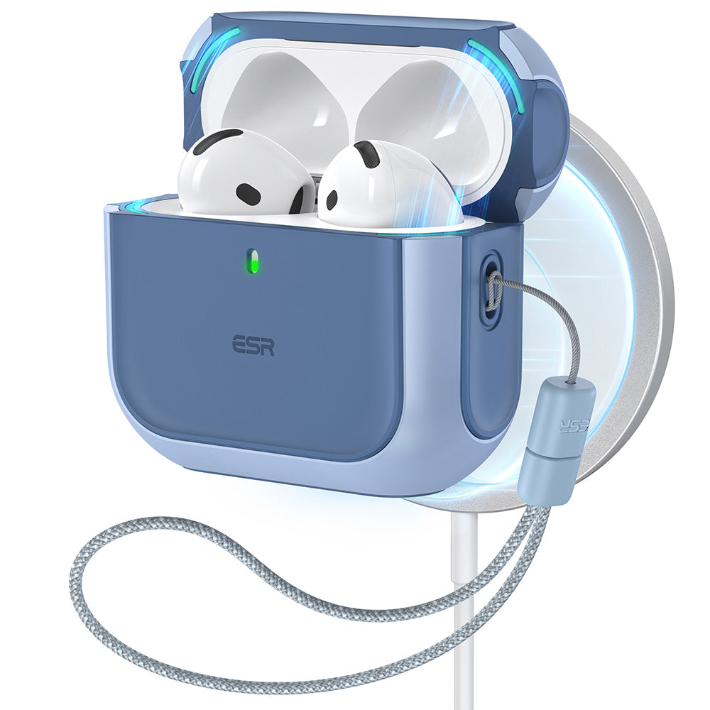 ESR AirPods 4 Orbit Hybrid Case with HaloLock