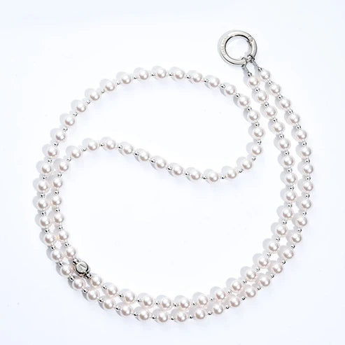 CASEBANG Cross Body Phone Charm - Pearl