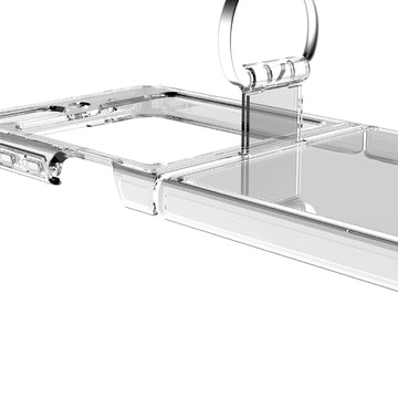 Avana Creations Samsung Galaxy Z Flip 5 Ice With Ring Clear Case - Transparent