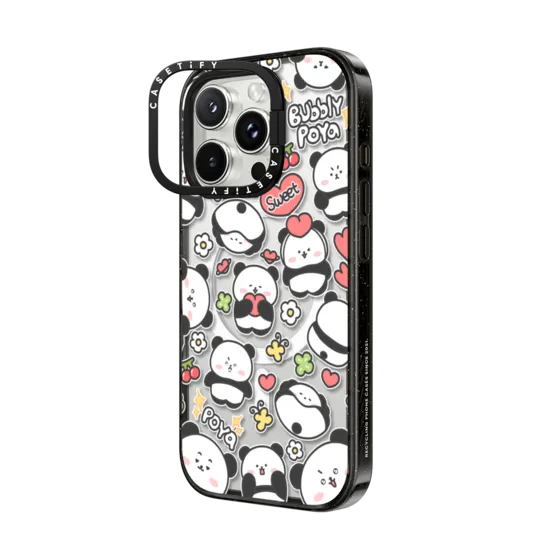 CASETiFY Magsafe Impact Ring Stand Case for iPhone 16 Pro - Bubbly Poya