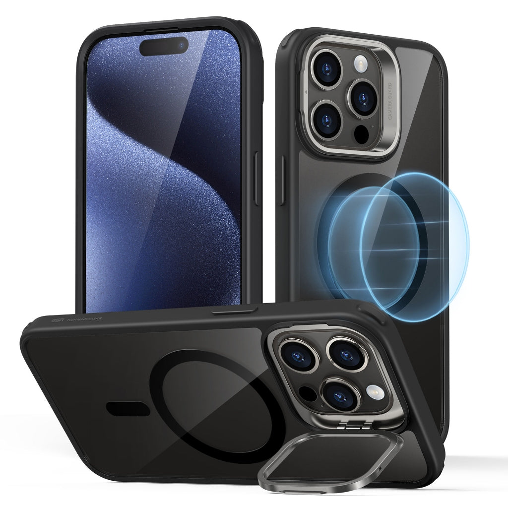 ESR iPhone 16 Series Classic Hybrid MagSafe Case with Stash Stand (HaloLock)