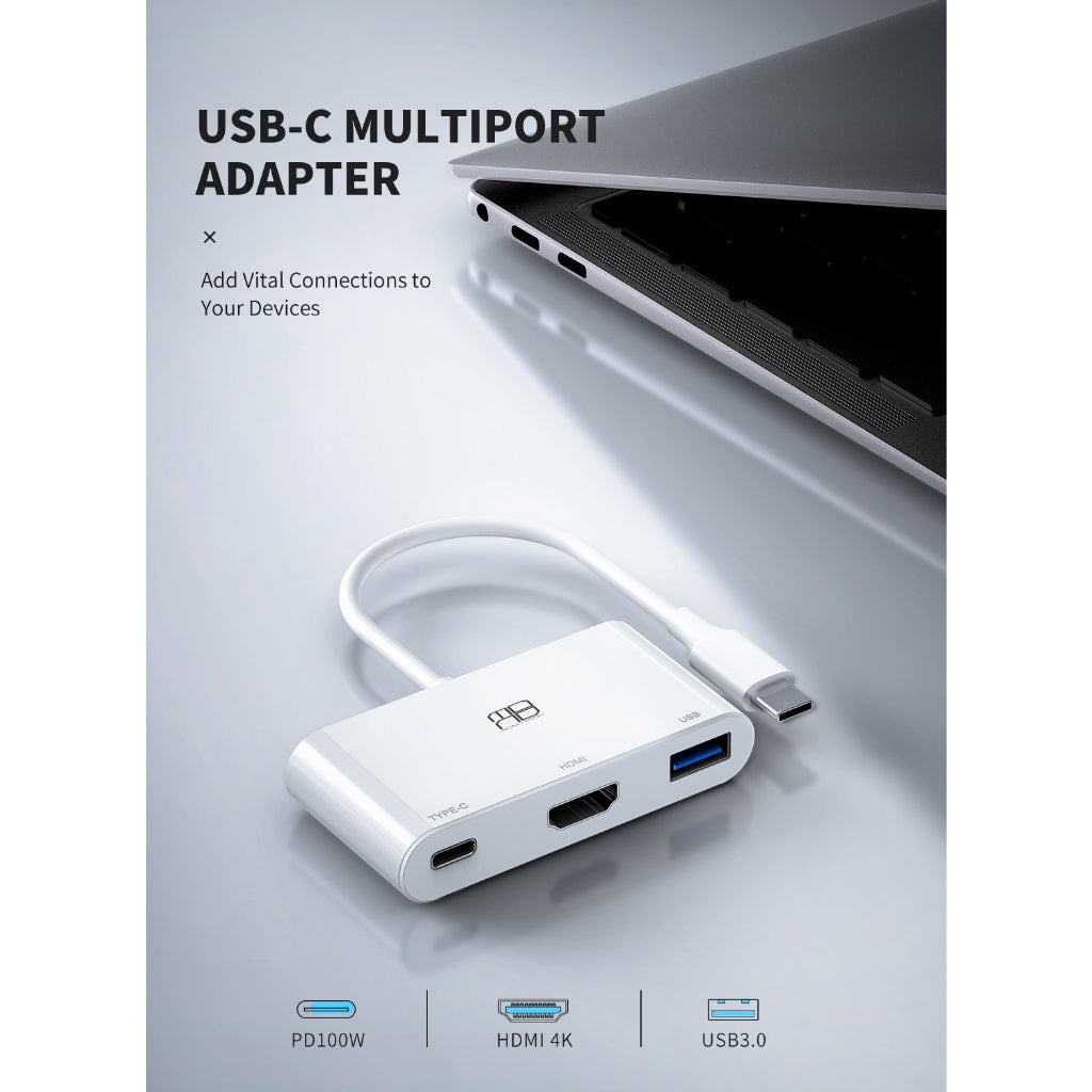 Mono Dsign 9-in-1 / 5-in-1 / 3-in-1 USB-C Hub PD 100W Charging Link 9