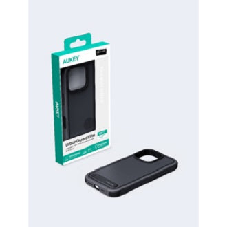 AUKEY PC-UG20 UrbanGuard Elite Magnetic Hard-Shell Case with Kickstand for iPhone 16 / 16 Plus / 16 Pro / 16 Pro Max