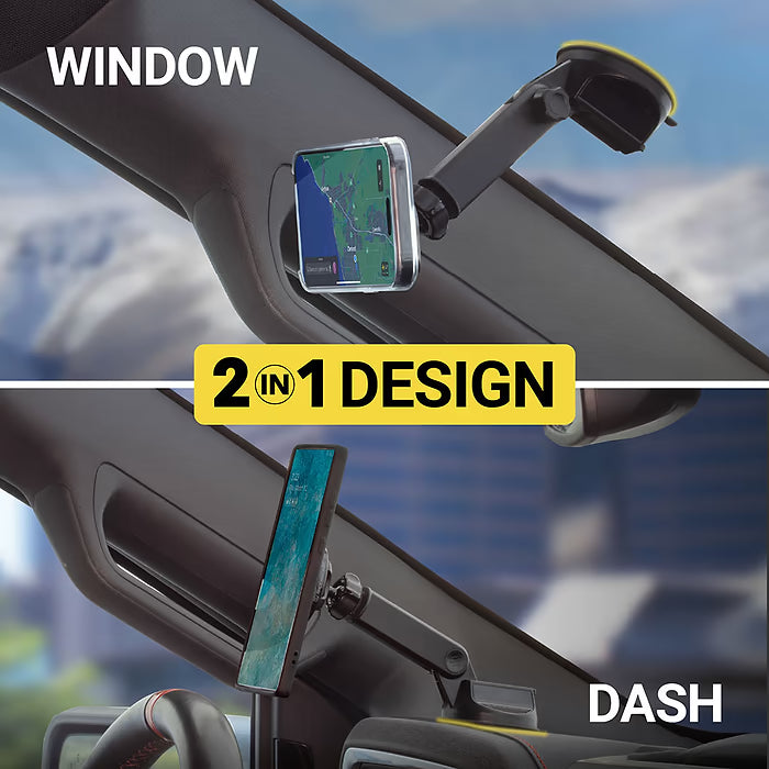 Scosche MagicMount MS Flip Window/Dash - Extended Arm Magnetic Phone Mount