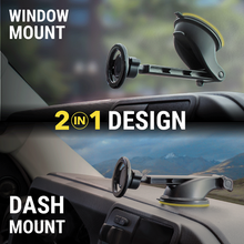 Load image into Gallery viewer, Scosche MagicMount Select MS Window/Dash Extended Reach Magnetic Phone Mount
