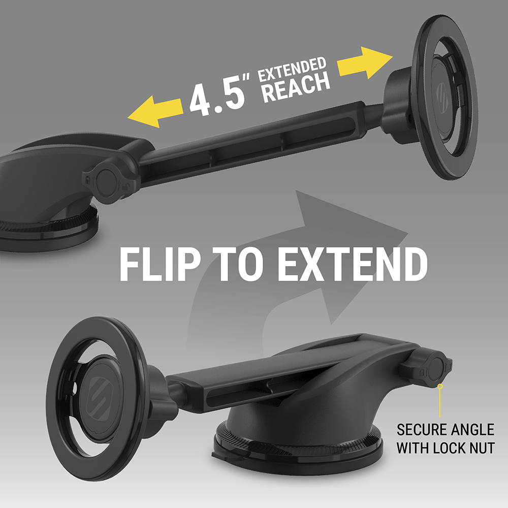 Scosche MagicMount Select MS Window/Dash Extended Reach Magnetic Phone Mount