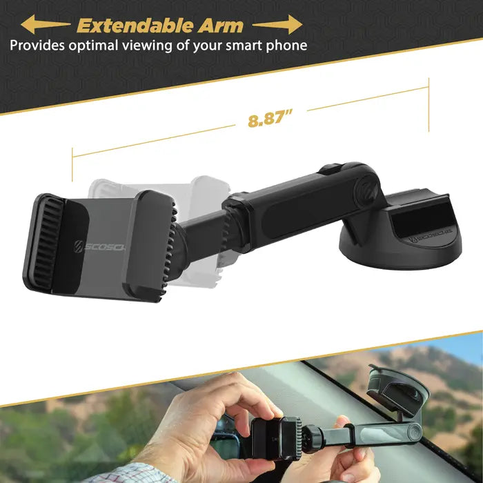 Scosche CarMount Extendo Telescoping Universal Window/Dash Mount