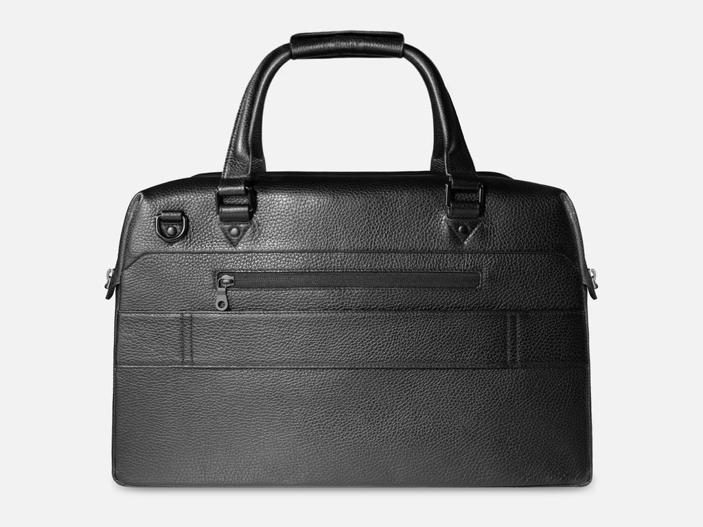 Grams(28) 181 Voyager Duffle Bag - Pebbled Black