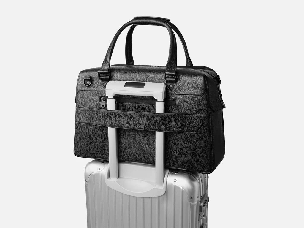 Grams(28) 181 Voyager Duffle Bag - Pebbled Black
