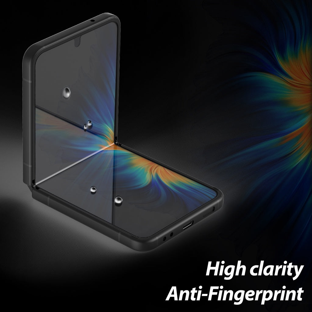 Whitestone Dome Premium Film Samsung Galaxy Z Flip 4 TPU Film Screen Protector with Hinge Cover Film