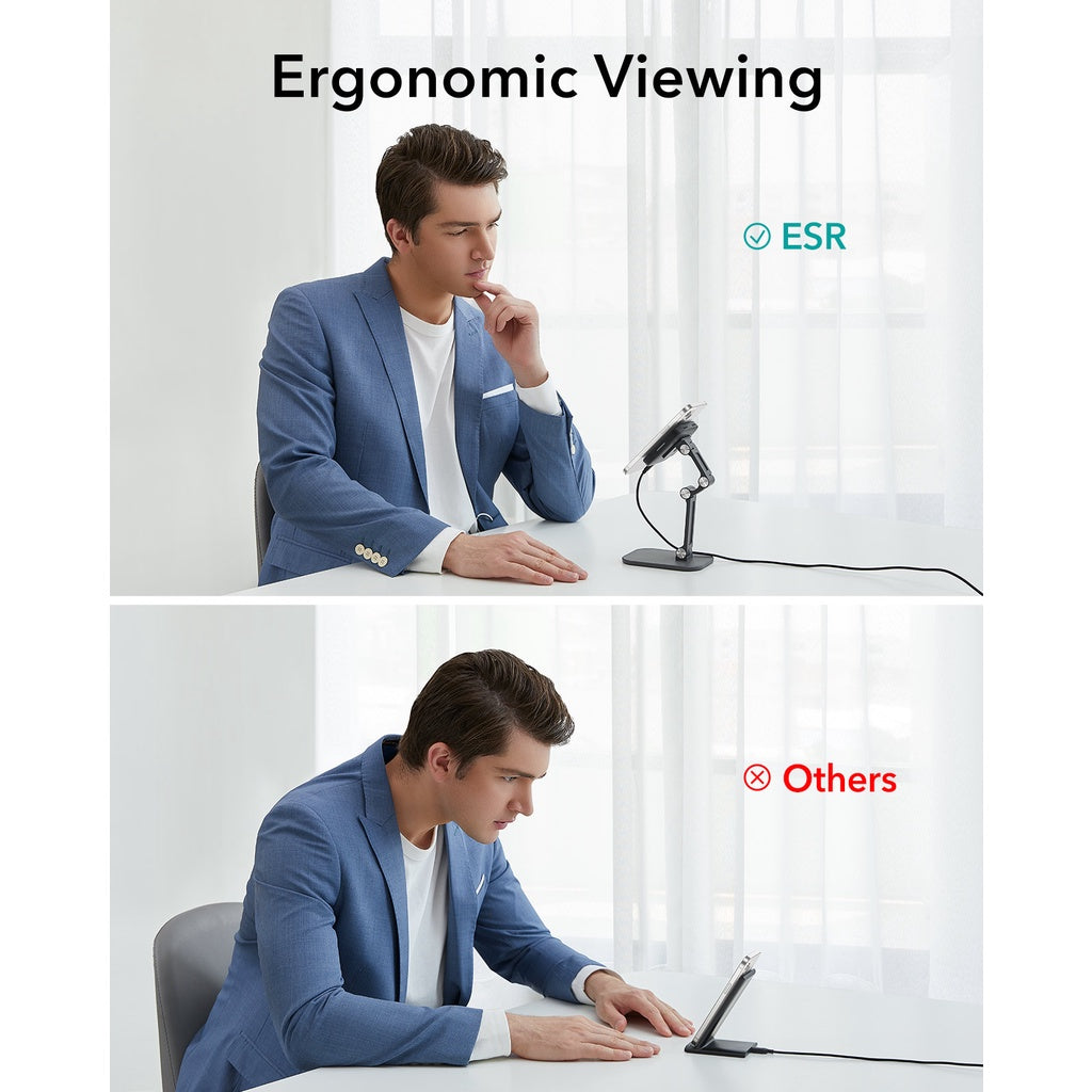 ESR HaloLock Adjustable Wireless Charging Stand