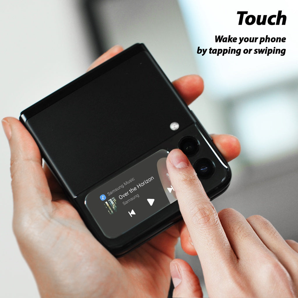 Whitestone Dome GEN Film Samsung Galaxy Z Flip 4 Hard Coated with Hinge Cover Film - PET Film Screen Guard