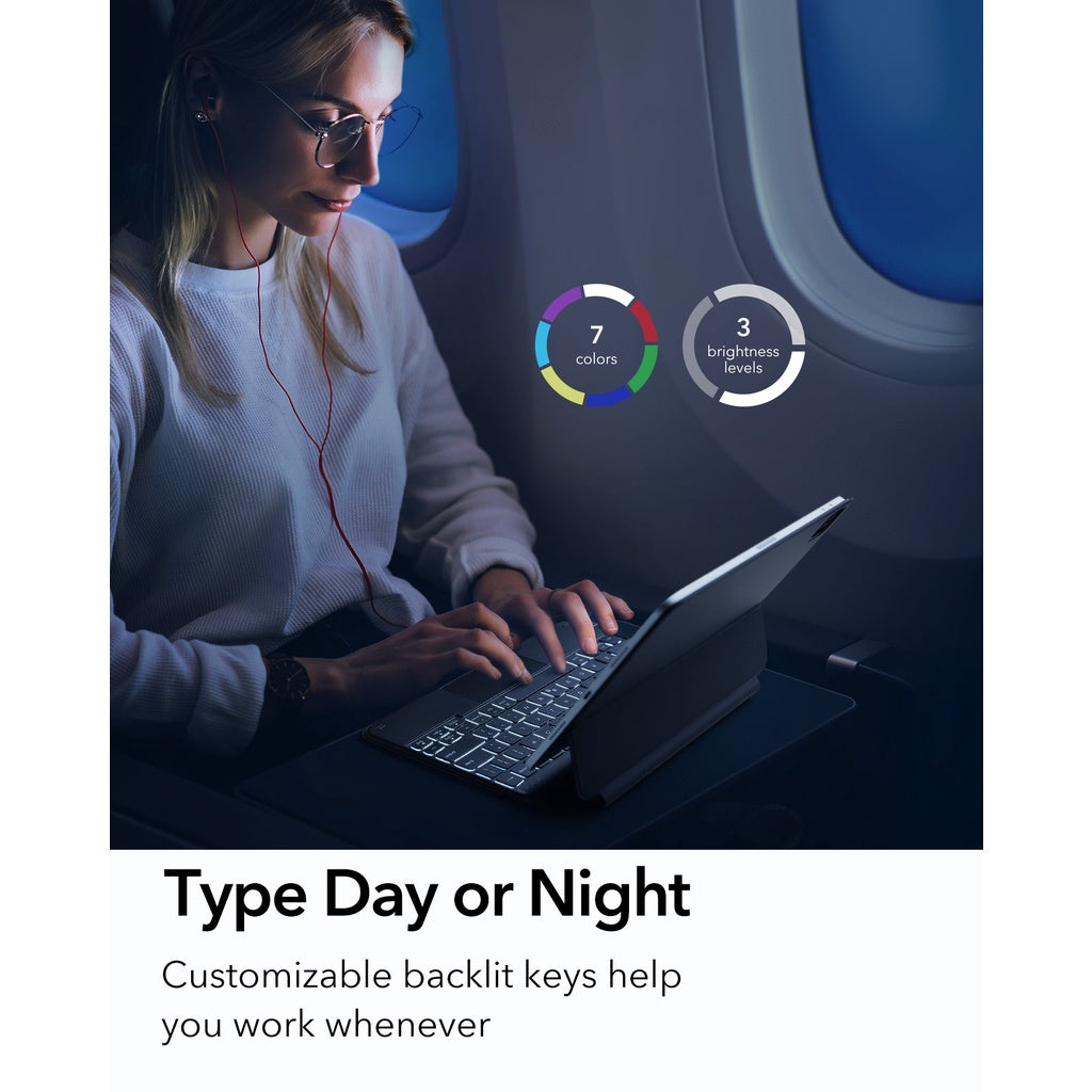 ESR Rebound Magnetic Keyboard Case for iPad Air 5/4/Pro 11 - US Layout