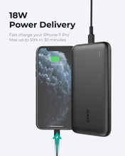 Load image into Gallery viewer, Aukey PB-N73/PB-N73S/PB-N73C Ultra Thin Portable Charger 10000mAH 3-Port USB C PD 12W / 18W Fast Charge Power Bank
