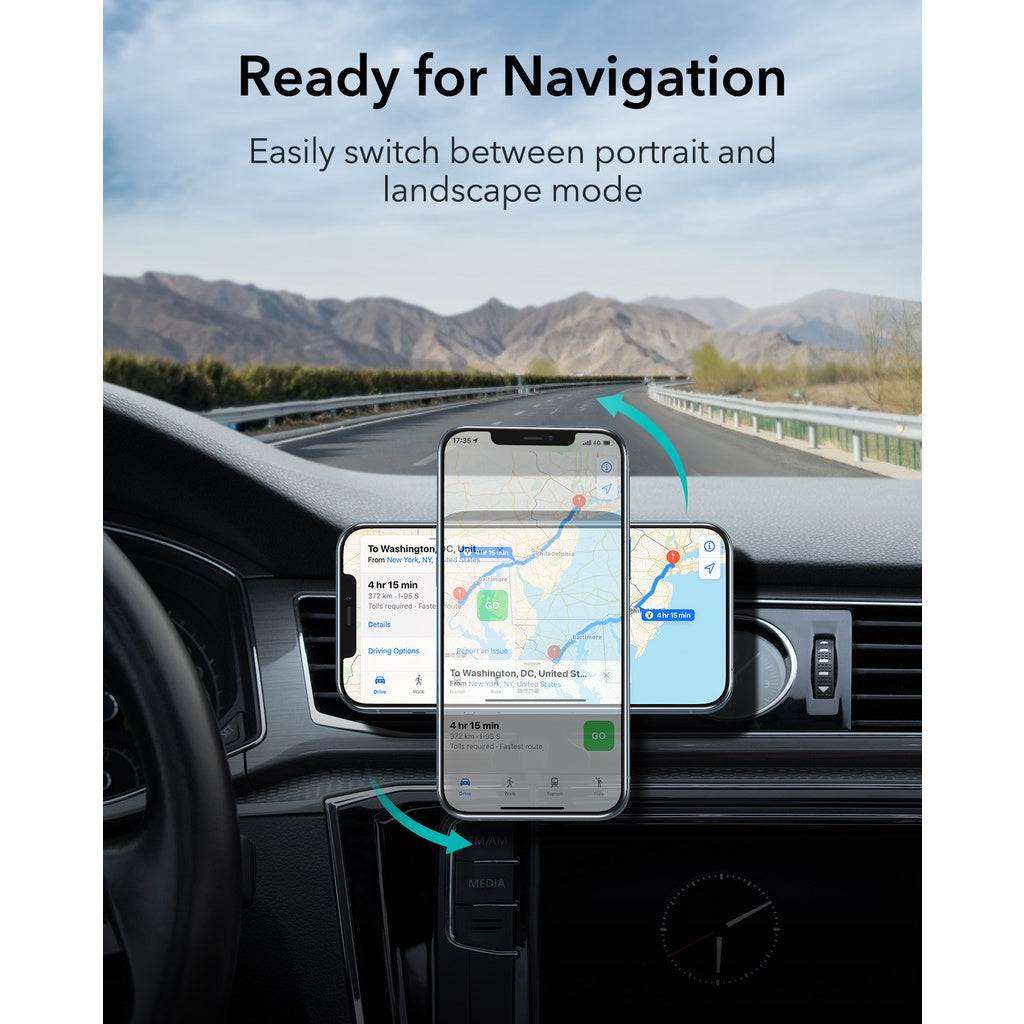 ESR HaloLock Shift Wireless Car Charger