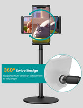 Load image into Gallery viewer, MONO Dsign Tabletop Phone and Tablet Stand with Flexible Gooseneck
