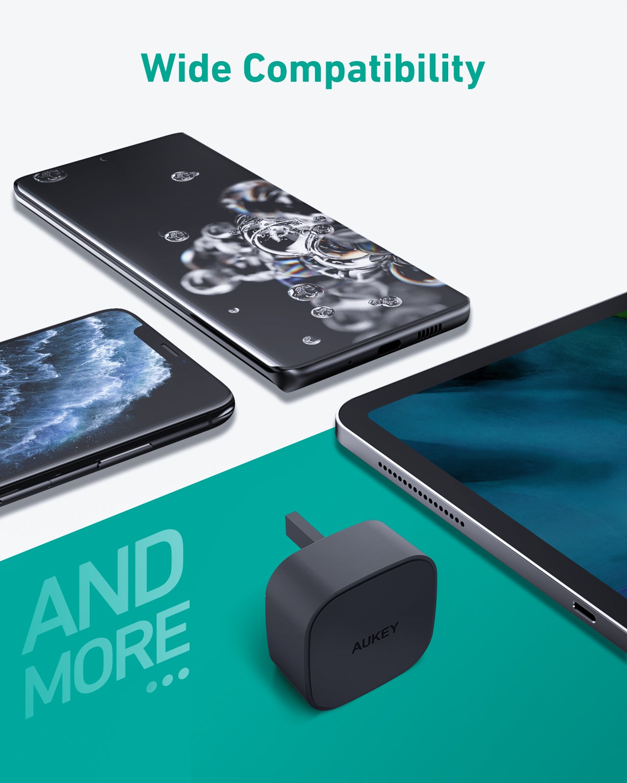 Aukey PA-Y25 20W USB C Compact Wall Charger