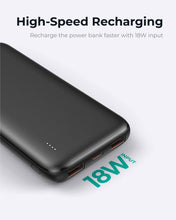 Load image into Gallery viewer, Aukey PB-N73/PB-N73S/PB-N73C Ultra Thin Portable Charger 10000mAH 3-Port USB C PD 12W / 18W Fast Charge Power Bank
