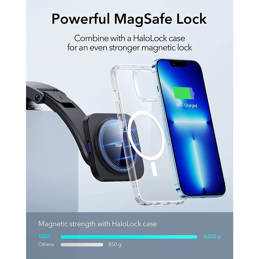 ESR HaloLock Dashboard Wireless Charger
