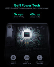 Load image into Gallery viewer, Aukey PA-B3 Omnia Mix 65W Dual-Port PD Wall Charger with GaNFast
