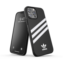 Load image into Gallery viewer, Adidas iPhone 13 Pro Max 3-Stripes Black Snap Case
