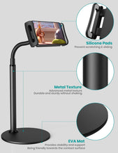 Load image into Gallery viewer, MONO Dsign Tabletop Phone and Tablet Stand with Flexible Gooseneck
