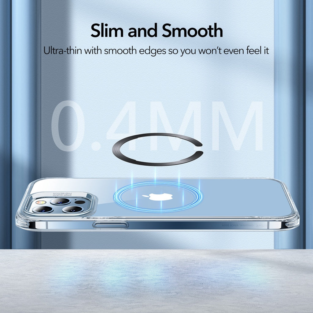 ESR HaloLock Ring - Black & Silver