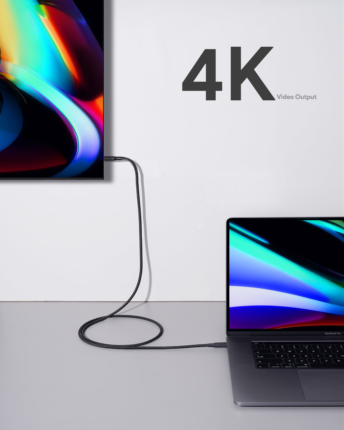 Aukey CB-CD21 100W Gen2 E-Marker PD USB 3.1 USB C to C Cable 1.2M