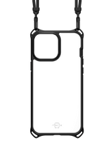 Load image into Gallery viewer, ITSKINS Hybrid Sling for iPhone 13 - Black and Transparent
