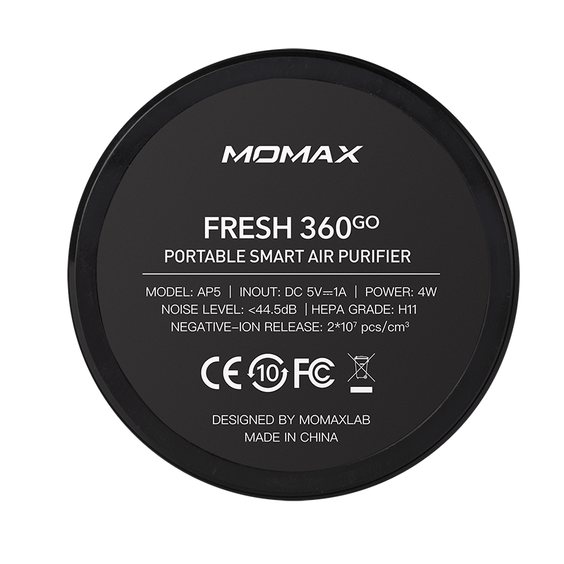 Momax Pure Go 360 Portable Smart Air Purifier