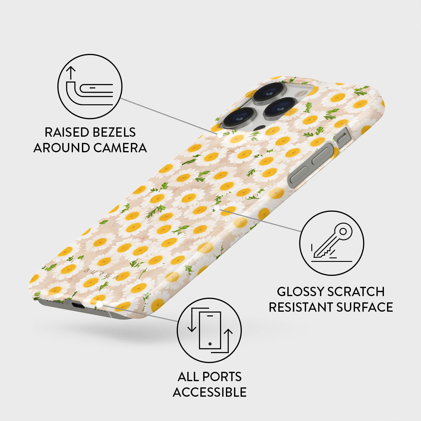 Burga Pure Bliss Magsafe Case for iPhone 14 Pro / 14 Pro Max