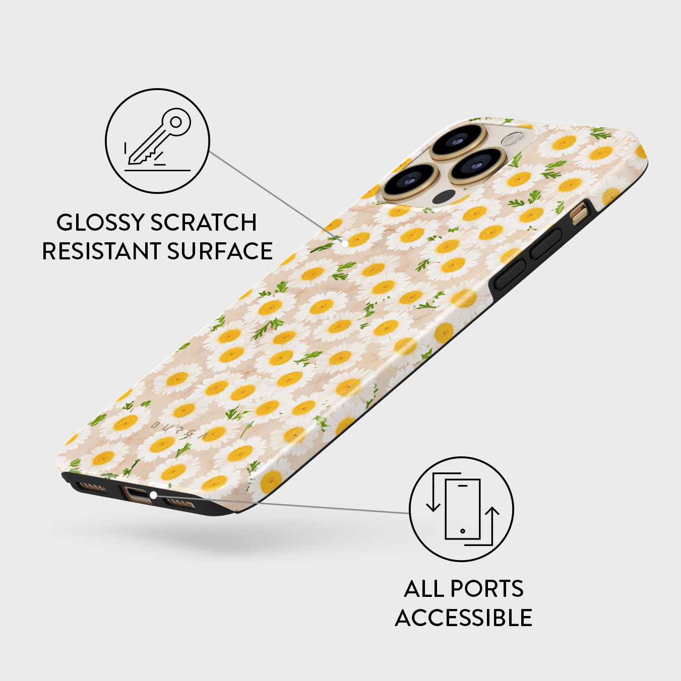 Burga Pure Bliss Tough Case for iPhone 13 / 13 Pro / 13 Pro Max