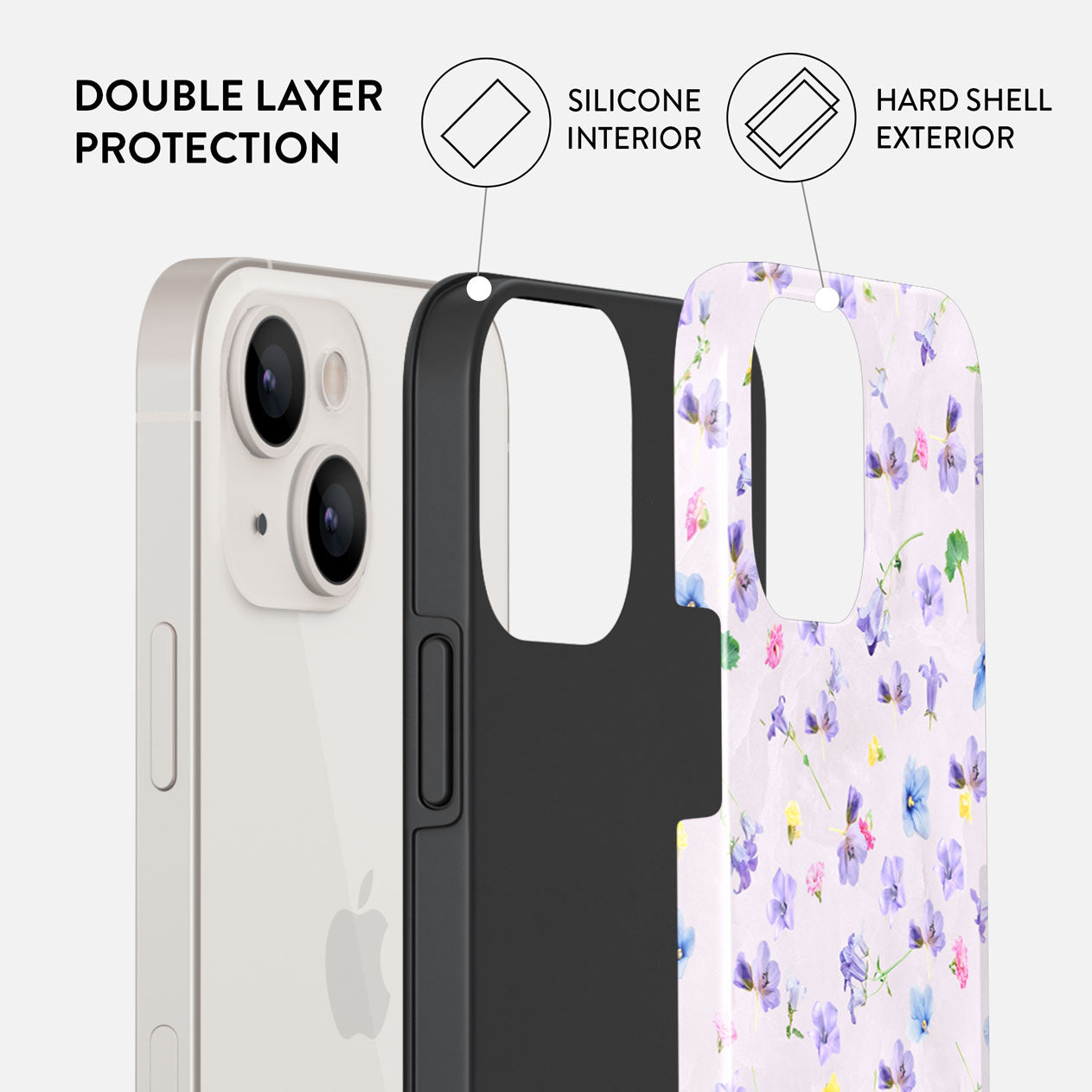 Burga Wild Flower - iPhone 13 / 13 Pro / 13 Pro Max Tough Phone Cases