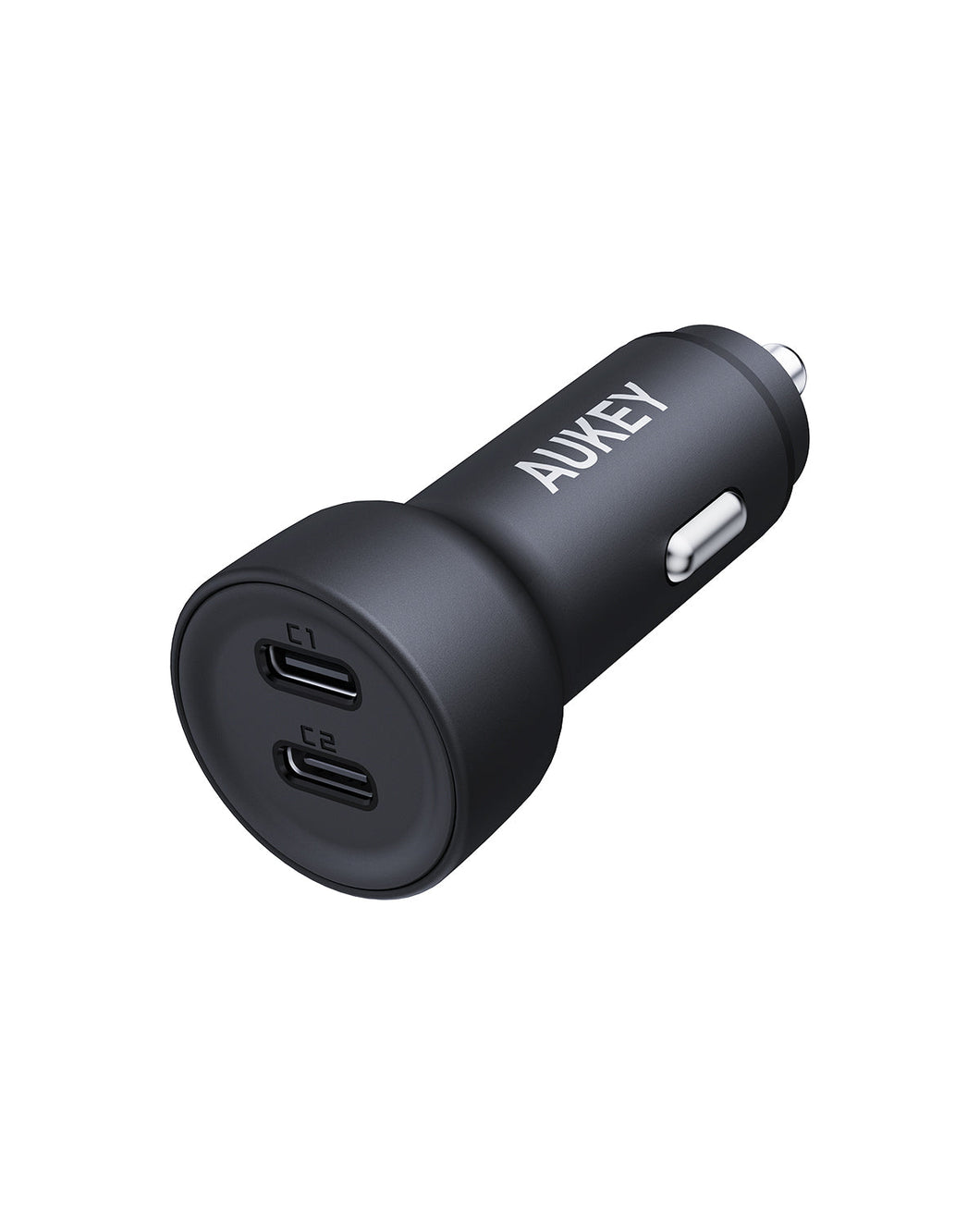 Aukey CC-Y23 Enduro Dual 65W 2-Port Car Charger - Black