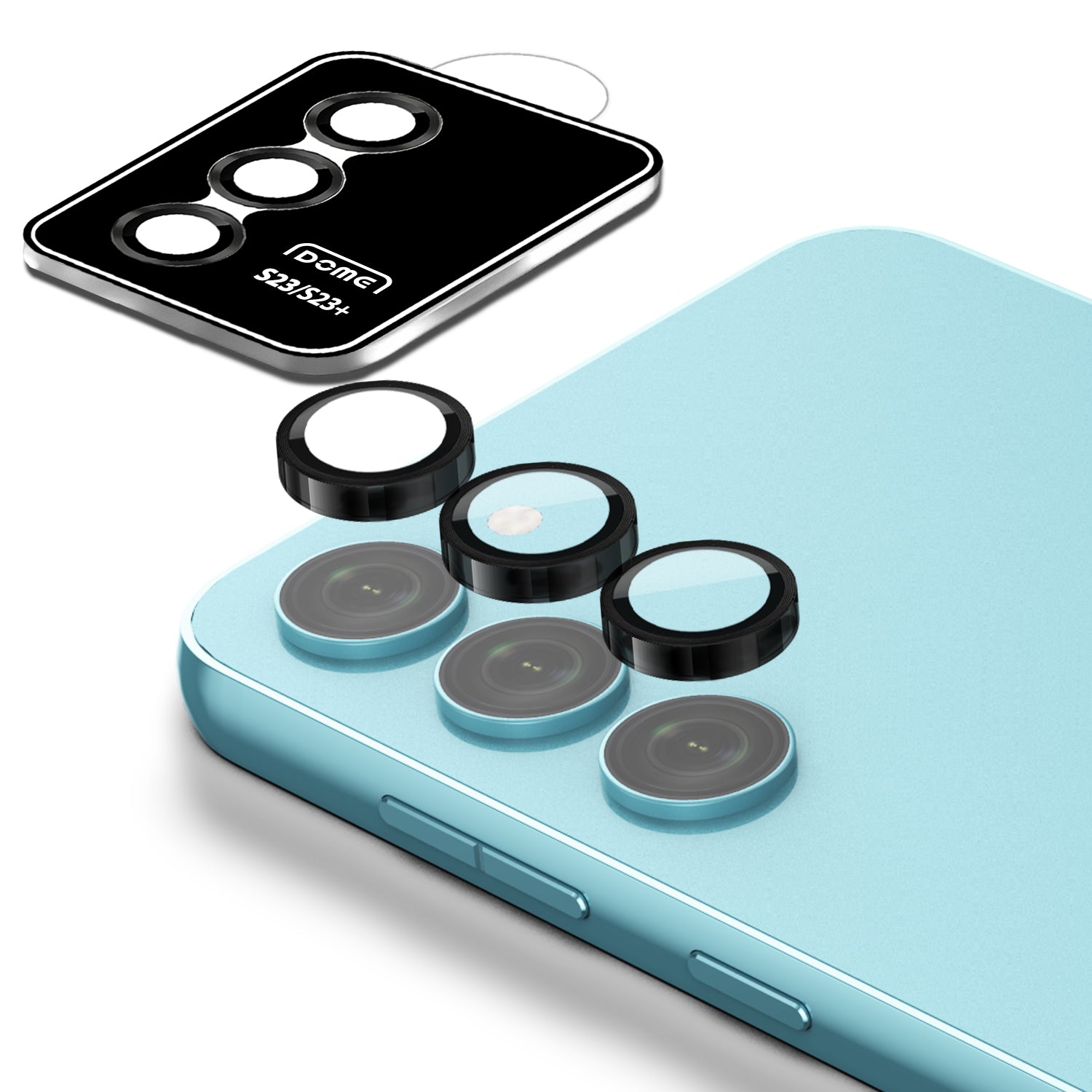 Whitestone Samsung Galaxy S23 / S23 Plus Camera Protector Ring Type