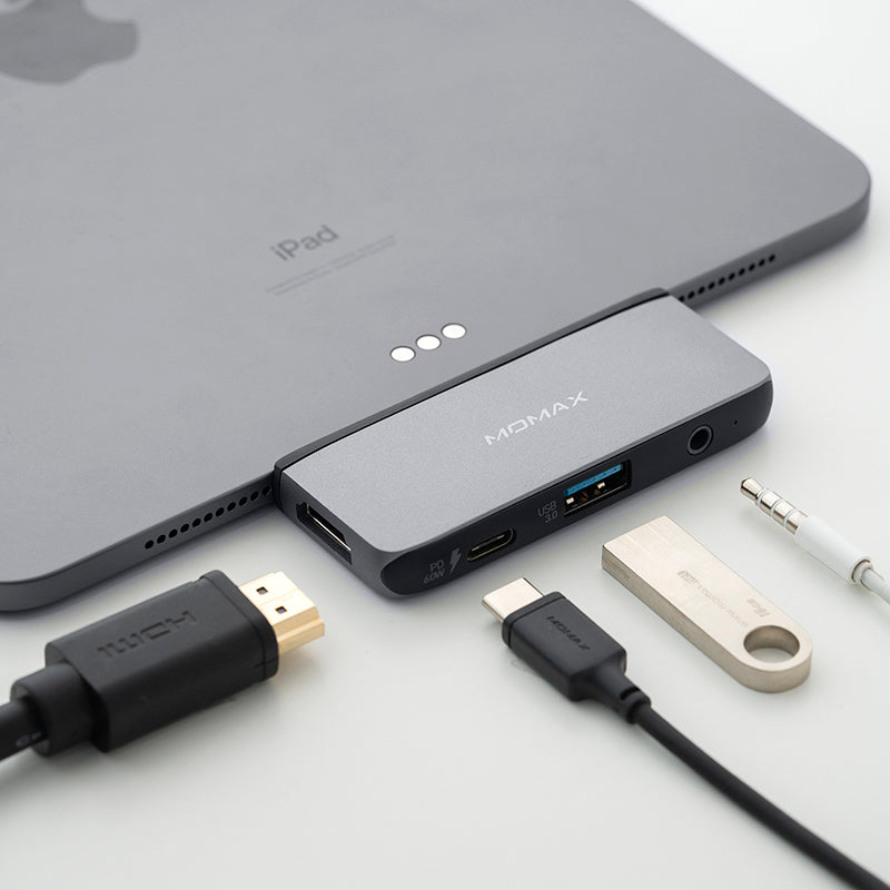 Momax One Link 7-in-1 Dual USB-C Hu