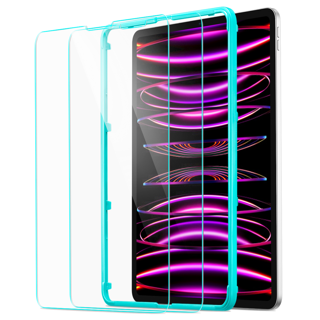 ESR Tempered-Glass Screen Protector for iPad 10th Gen / Air 5/4 / Pro 11 / Pro 12.9 (2018/ 2020/2021/2022) - 1/2 pcs