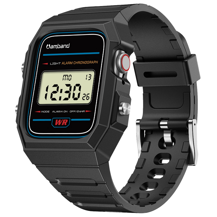 Amband Smart Watch 42mm/44mm/45mm A1 Sport Series - Black