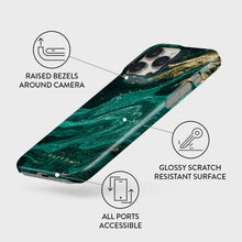 Load image into Gallery viewer, Burga Emerald Pool Tough Magsafe Case for iPhone 14 Pro / 14 Pro Max
