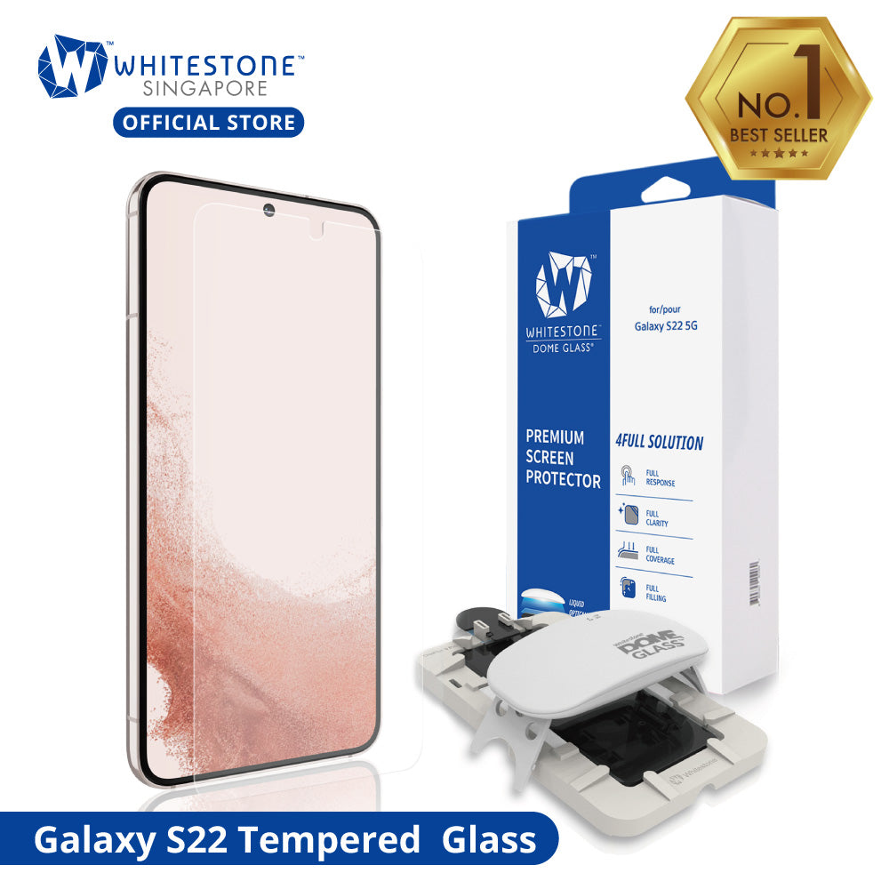 Whitestone Dome Tempered Glass for S22