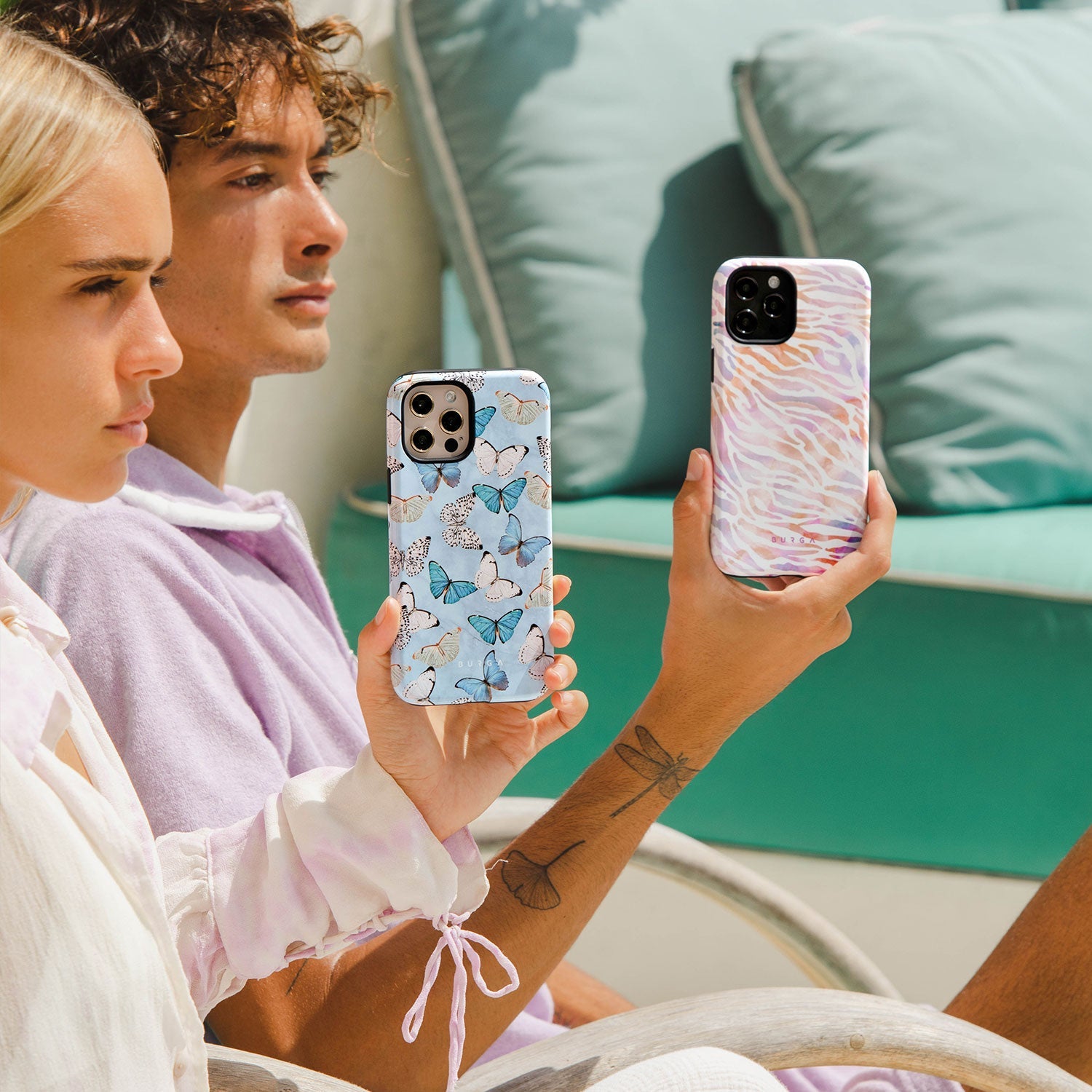 Burga Give me Butterflies Tough Magsafe Case for iPhone 14 Pro / 14 Pro Max